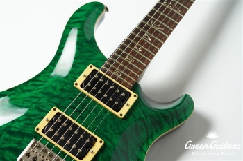Custom24 10top Quilt Roseneck - Emerald Green